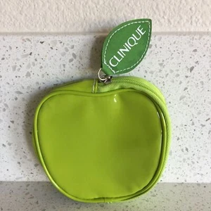 Clinique Green Apple Makeup Lipstick Bag Not 4”x5” - Picture 1 of 3