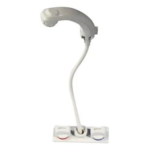Whale Mixer/Shower Tap White Caravans Motorhomes Horseboxes, Boats RT2498 - Picture 1 of 6