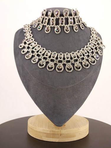 Collana e Bracciale Givenchy Elementi Swarovski