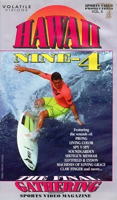 Hawaii Nine-4 (Vol. 5) / The Final Gathering  / VHS Surfing Video! Foto 1 de 4