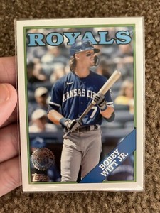 2023 Topps #T88-90 Bobby Witt Jr. 1988 Baseball 35th Anniversary NM