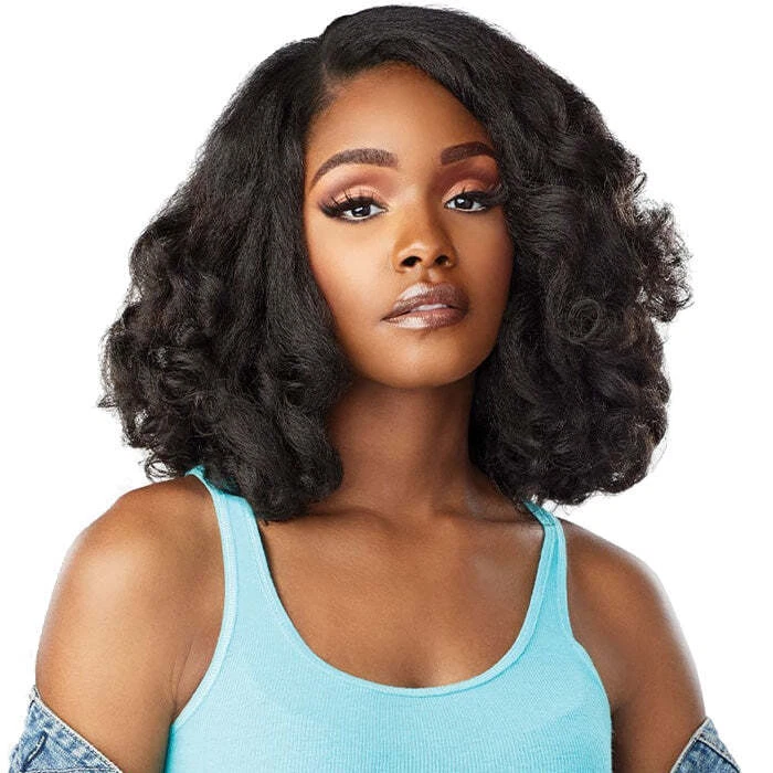 SENSATIONNEL CLIP-IN TOP LADY CURL KINKS & CO COLOR 1 10"