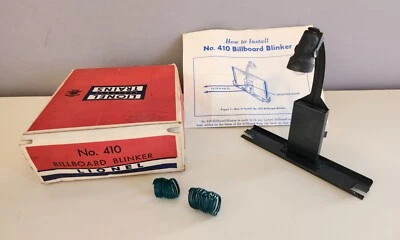 LIONEL No. 410 Postwar Billboard Blinker with Original Box/Instructions NEW! - Image 1 of 4