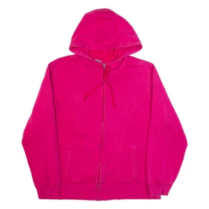 CHAMPION Mujer Rosa Sudadera con Capucha Cremallera Completa 2XL - Imagen 1 de 6