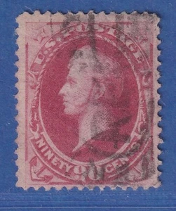 USA 1870 90 Cent Hazard Perry Mi.-Nr. 46 gestempelt - Bild 1 von 2