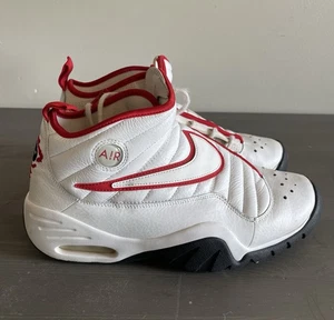 Nike Air Shake Ndestrukt 2017 Uomo Tg 10 Bianco 880869 100 ZOOM FLIGHT - Foto 1 di 8