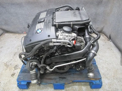 09-10 BMW E90 E92 E93 335i 3.0L N54 RWD N54B30 6 BOLT ENGINE MOTOR 64k MILES Foto 1 de 4
