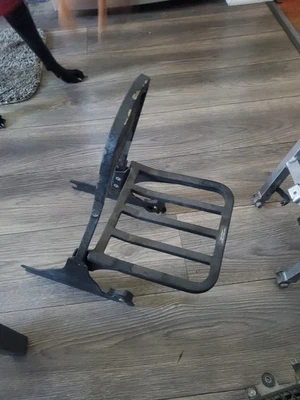 Harley-Davidson Sissy Bar Backrest Quick Release Detachable - Image 1 of 2