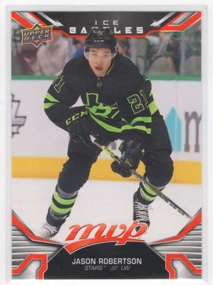 2022-23 Upper Deck MVP Ice Battles Jason Robertson Dallas Stars #50 - Image 1 of 2
