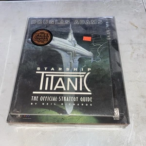 Starship Titanic Juego PC Windows 95 DVD ROM 1998 Guía Oficial de Estrategia Adams - Imagen 1 de 7