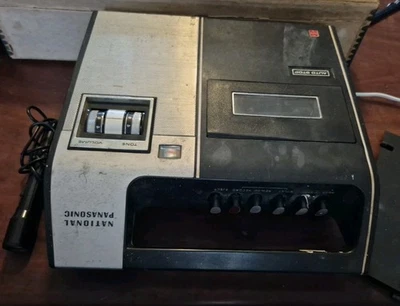 Vintage National Panasonic Audio Stop RQ226S Cassette Tape Recorder Used Powers  - image 1 of 4