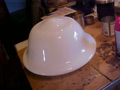 Lámpara de techo vintage Art Deco de vidrio esmerilado para casa escolar años 30 15" Foto 1 de 3