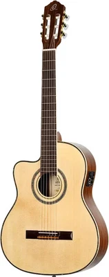 Family Series Pro para zurdos tapa sólida acústica-eléctrica de nailon guía clásica... Foto 1 de 2