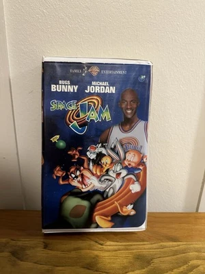 Space Jam 1997 VHS Clamshell Edition Bugs Bunny, Michael Jordan, Looney Tunes - Image 1 of 4