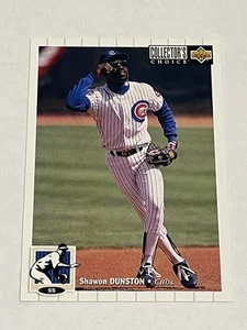 1994 Collector's Choice Baseball #363 - Shawon Dunston - Chicago Cubs - Picture 1 of 2