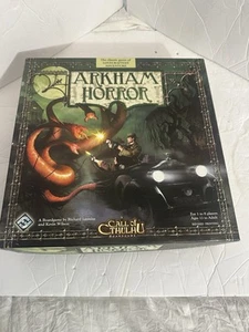Arkham Horror: A Call of Cthulhu Board Game Revised Printing Complete w/ Rules - Picture 1 of 9