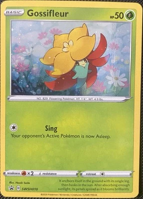 Gossifleur SWSH010 SWSH: Sword & Shield Promo (Cosmos Holo) Pokémon Card - Image 1 of 2