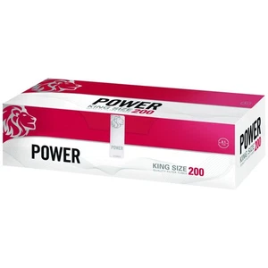Power King Size 200 Filterhülsen  Zigarettenhülsen (5x 200er Packung) - Bild 1 von 6