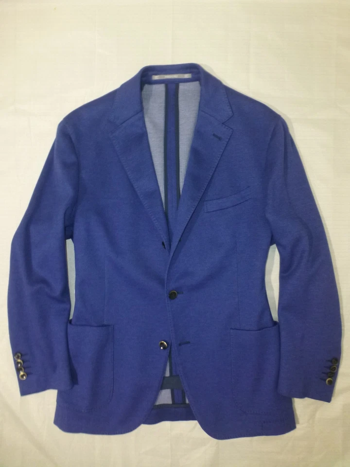 Blazer Cantarelli Planet Jersey 52C/42S Azul Italia Chaqueta Abrigo Deportivo Foto 1 de 4