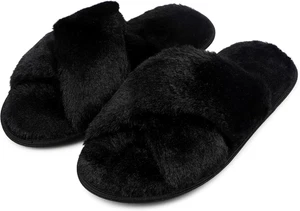 Pantofole Donna in Memory Foam Ciabatte Invernali Da Casa Calde Leggere Comode C - Foto 1 di 12