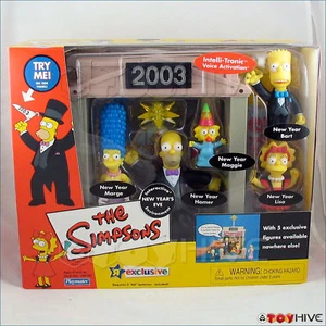 The Simpsons New Years Eve interactive environment box set - Picture 1 of 1