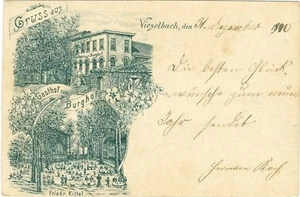 Vieselbach, Vorläufer, Gasthof "Zum Burghof" - Picture 1 of 1