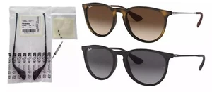 Ray-Ban “Erika” RB4171 Set di aste di ricambio / Grigio / Nero / Nuovo Originale - Imagen 1 de 5