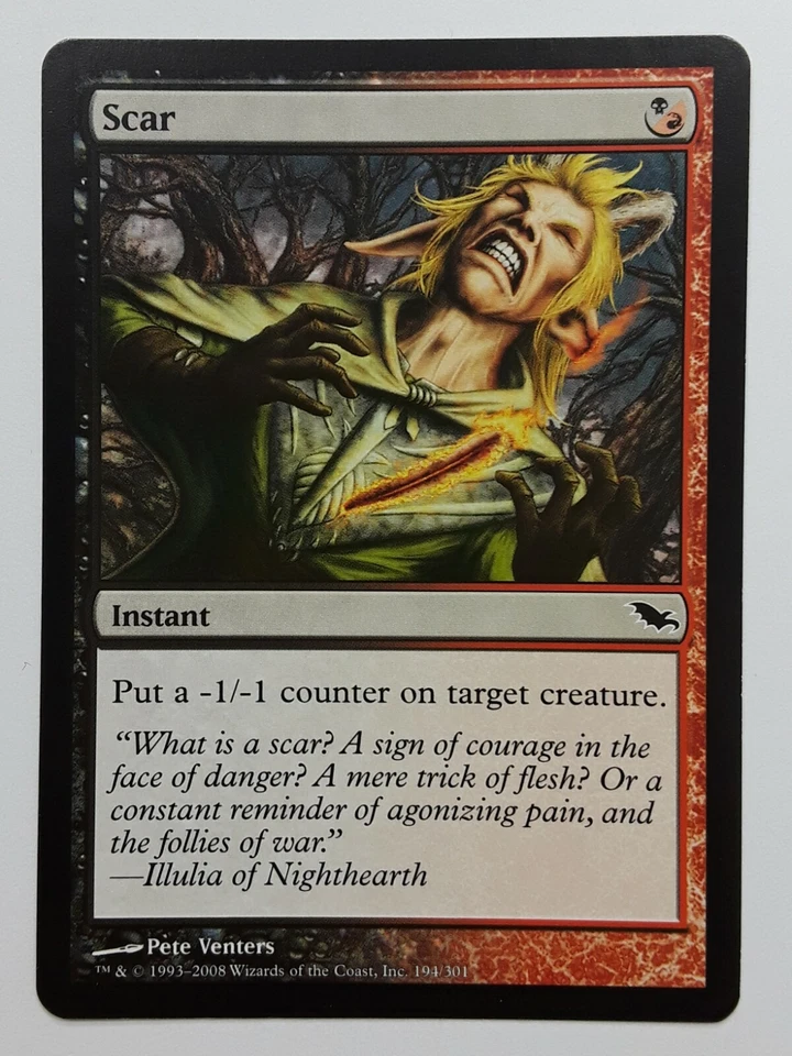 MTG Scar Shadowmoor Regular Common - Image 1 of 1
