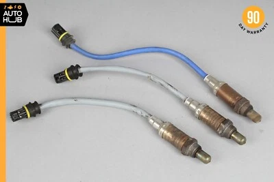 96-99 Mercedes R129 SL500 E420 Oxygen O2 Sensor Lambda Set of 3 0005407417 OEM - Image 1 of 4