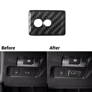 Carbon Fiber Headlight Switch Trim For Land Rover Discovery Sport 2015-2019 - Picture 1 of 14