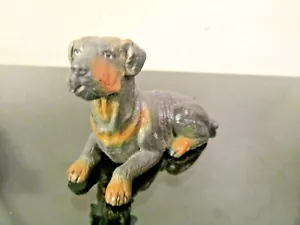Vintage New-Ray Novelty Dog Figur - 1988 Actionfigur Puppenhaus Mini - Bild 1 von 2