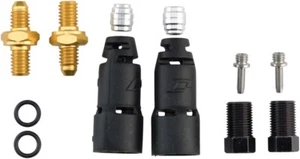 Jagwire Pro Quick-Fit Adapters for Hydraulic Hose - Fits SRAM DB5, Guide, and Le - Picture 1 of 2