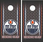 Edmonton Oilers Cornhole Wrap Skin Board NHL Sports Vinyl Decal HS125