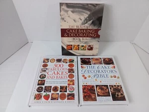 The Beautiful Cake Baking and Decorating Book Box: 2 Volumes w/over 600 recipes - Picture 1 of 24