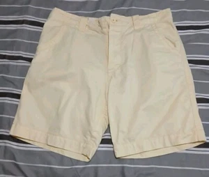 Boden Shorts Mens W38 Yellow Chino Classic Fit 100% Cotton - Picture 1 of 6