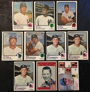 ⚾️ 1973 Topps Baseball - Player Selection - You Pick & Choose - Complete Set ⚾️