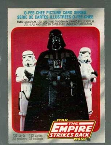 1980  O-Pee-Chee  Star Wars The Empire strikes back Introduction #1  Darth Vader - Picture 1 of 2