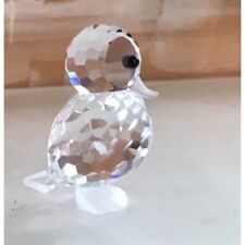 🦆Swarovski Crystal "Beauties of the Lake" Small Standing Duck Figurine, Frosted