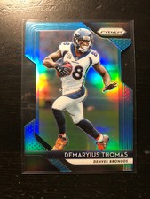 2018 Panini Prizm Light Blue Prizm /199 Demaryius Thomas #140 Broncos Card PWE