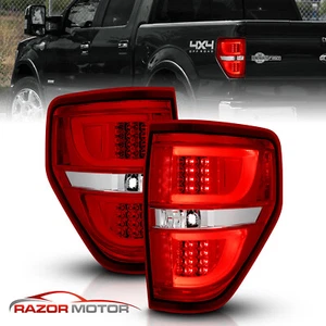 Par de luces traseras de freno LED Ford F150 XL/STX/XLT/FX2/FX4/Lariat/King 2009-2014 - Imagen 1 de 10