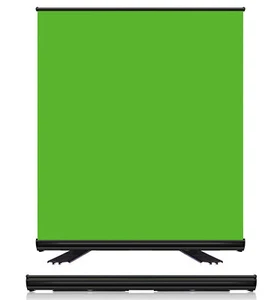 Green Screen Backdrop Collapsible Chroma Key Panel Background Wrinkle-Resistant - Picture 1 of 9