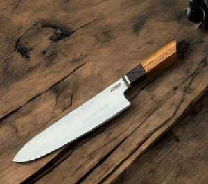 Japanese Gyuto | Premium Quality Handmade Chef Knife | Hanforged Stainless Steel - Picture 1 of 5