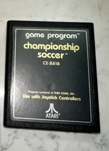 Carro de juego Pelé's Championship Soccer (Atari 2600, 1980) solo probado - Imagen 1 de 3