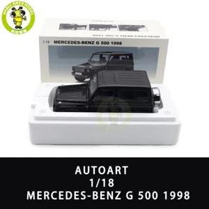 1/18 Mercedes Benz G CLASS G500 1998 SWB Autoart 76111 Black Diecast Model Car - Picture 1 of 7