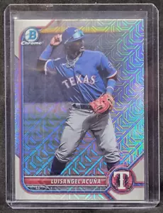 Luisangel Acuna 2022 Bowman Chrome Prospect Mojo Refractor BCP-232 - Picture 1 of 2