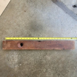 Vintage Henry Disston & Sons 24” Wood Level Keystone Tool Works Philadelphia - Picture 1 of 13