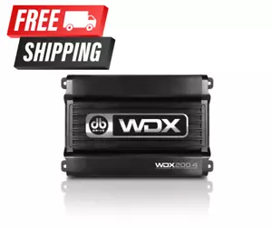 DB Drive WDX200.4 4-Kanal 200 W RMS Lautsprecher Kompaktverstärker - Bild 1 von 3