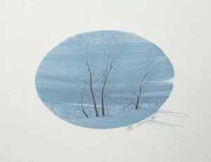 P BUCKLEY MOSS "SILENT EVE" LIMITED EDITION HAND SIGNED LITHOGRAPH - Picture 1 of 5