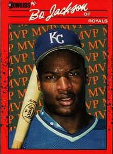 1990 Donruss #BC-1 Bo Jackson Bonus MVP's