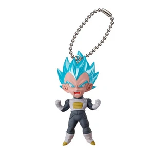 Dragon Ball Super UDM Burst 16 Super Saiyan Blue Vegeta Figure Keychain - Picture 1 of 1